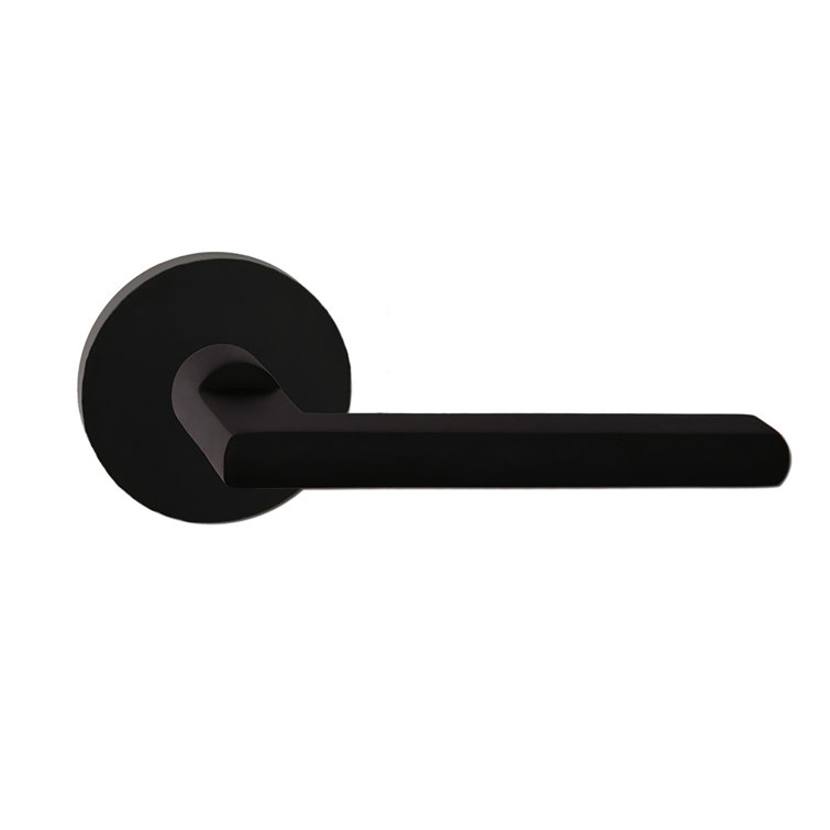 Bravura Hardware Black Door Lever | Wayfair