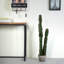 Faux cactus autoportant de 36 pouces en pot gris