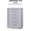 Commode 5 tiroirs Lumina