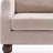 Mid Century Upholstered Accent Chair Wingback Armchair with Solid Wood Legs-372553068