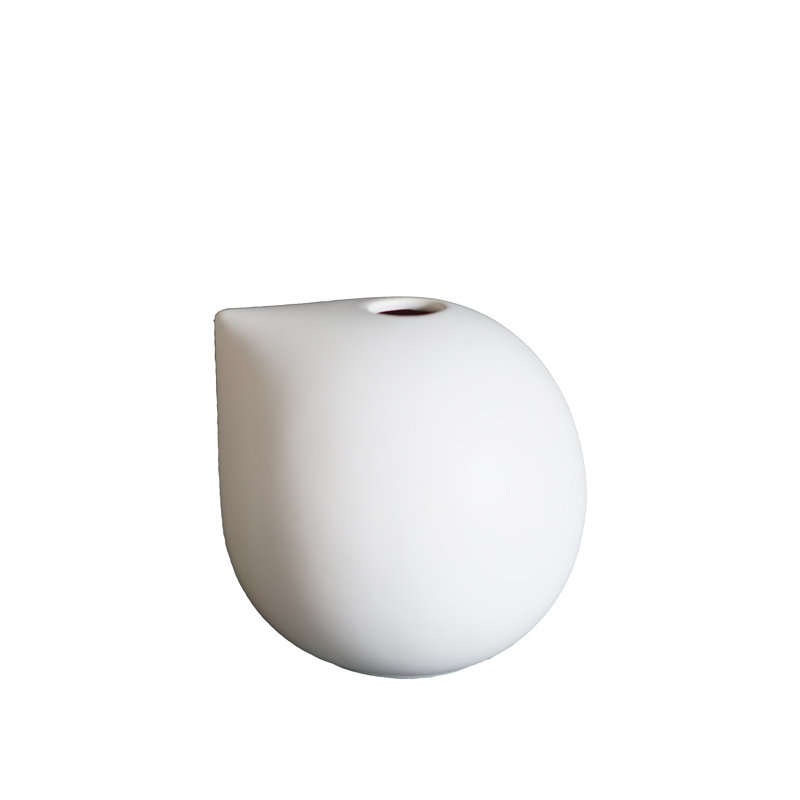 Vase de table Albis, H 3,94 po x l 3,94 po x P 3,94 po