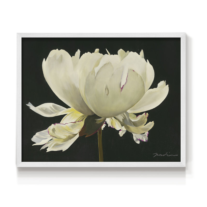 AGLOW - Impression encadrée - réversible, H 16 po x l 20 po, Blanc