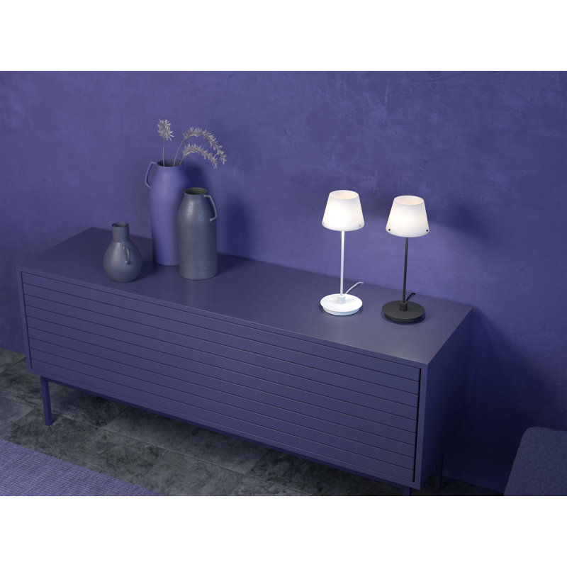 Gil Il Grande Metal Table Lamp, White