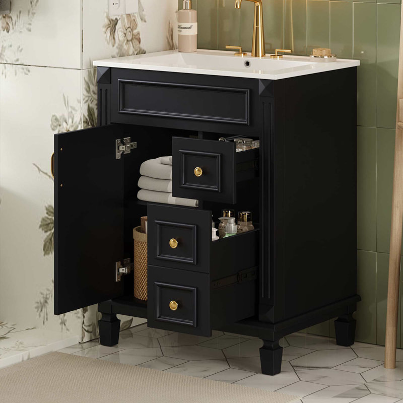 Bathroom Vanity, Black