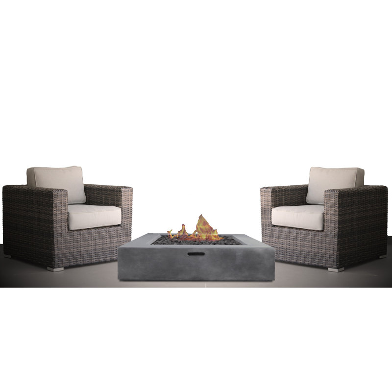 Meltham Fully Assembled 3 Piece Seating Group with Cushions