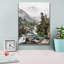  «Rocky Stream In The Mountains» par Stellar Design Studio, art mural sur toile, 12 po x 16 po-999851978