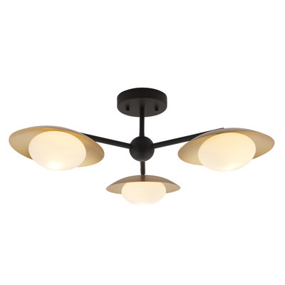 Neena 3 -Light Unique LED Chandelier