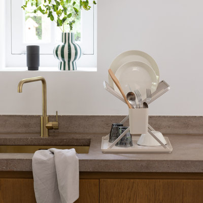 Brabantia SinkSide Foldable Dish Rack - Soft Beige