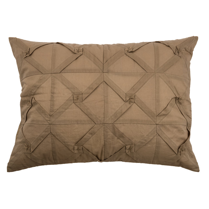 Carrington Cotton Sham Set, Khaki, King