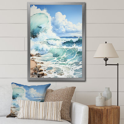Chert Florida Ocean Serenity sur impression sur toile