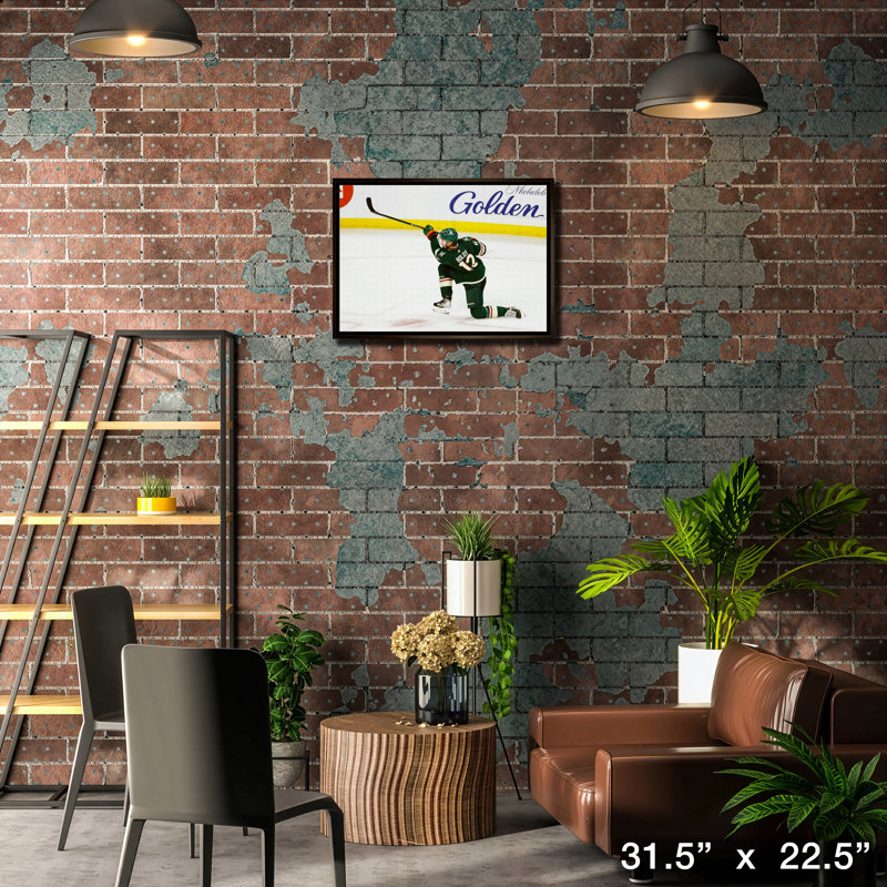 Matt Boldy 20 x 29, toile encadrée Wild Shoot-H