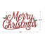 Plaque « Merry Christmas »