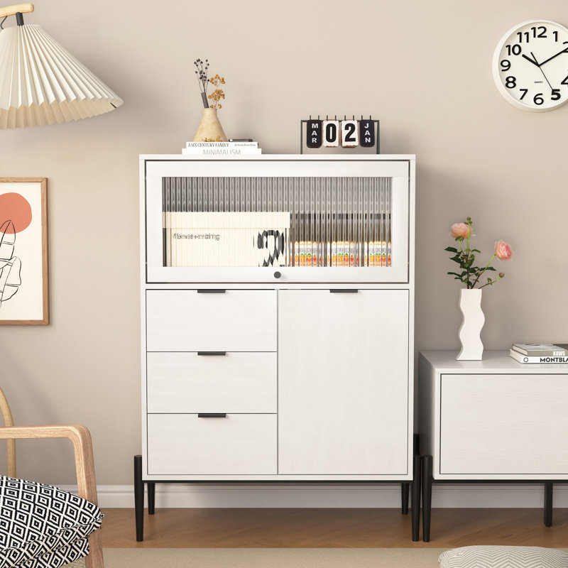 Sideboard With 3 Drawers