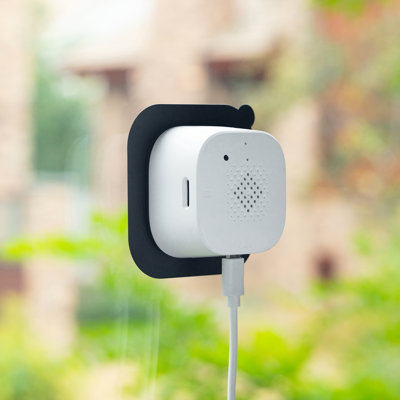 2-Pack Smart Window Security Cameras With AI Motion Detection, 2K Full Color Night Vision, Emergency Alarm & Cloud Storage