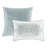 Madison Park Lavine Blue 12-Piece King Bed-in-a-Bag Comforter Set with 100% Cotton Bed Sheets-354633993-354633991