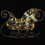 vidaXL LED Reindeers with 40 LEDs PET-832484911