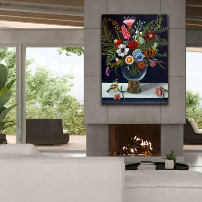 'Floral Best' by Catherine A Nolin, Canvas Wall Art