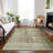 Washable Abstract Indoor / Outdoor Rug-684680405