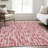 Premium Machine Washable Prisco Blush Rug-828788631