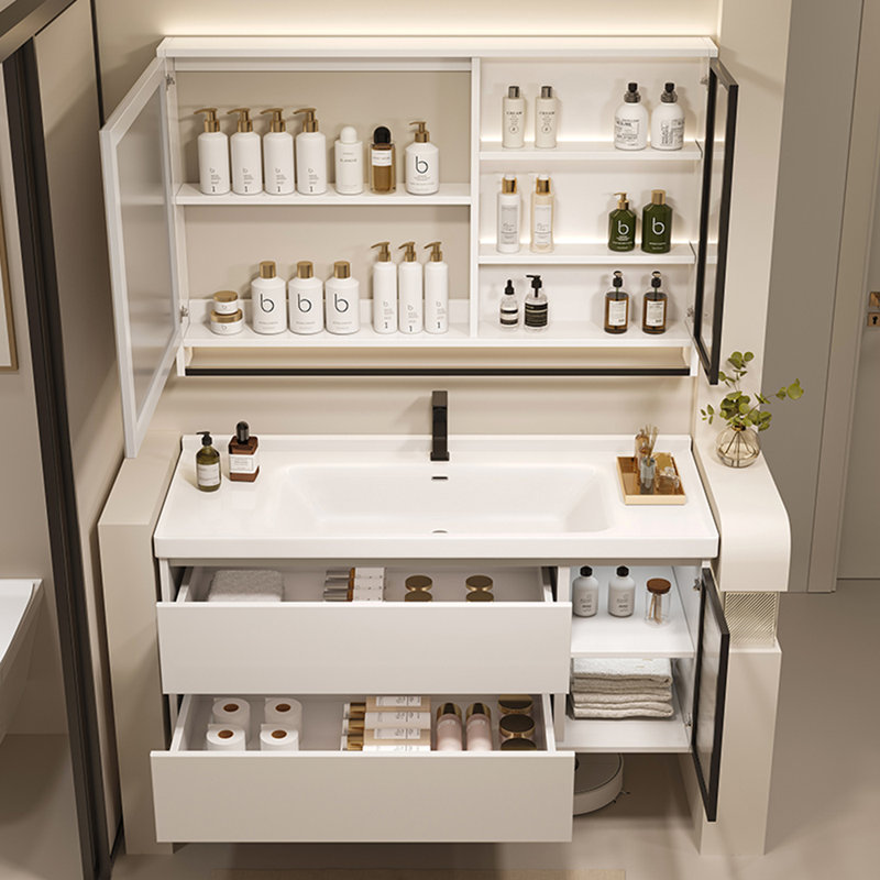 Armoire de salle de bain de style nordique