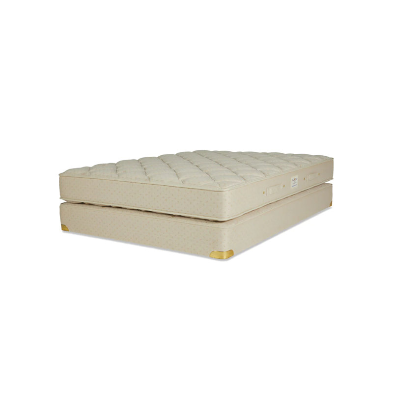 Classic 9.5'' Medium Latex Mattress and Box Spring Set, Full