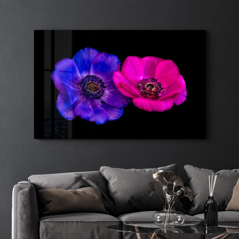 Elegant Tempered Glass Wall Art Painting, 13.8 x 21.7 inches | 100% Tempered Glass, Thickness: 0.16 inches | UV Printed for Vibrant Colors | Perfect for Home Decor, Living Room, & Office Spaces