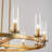 Andrade 12-Light Dimmable Metal Wagon Wheel Chandelier-843238402