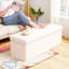 Fabric Upholstered Storage Bench