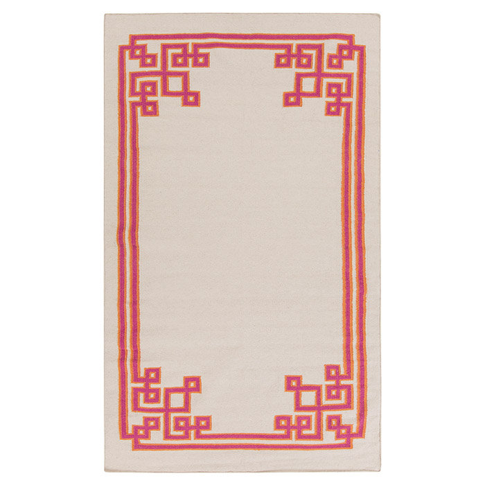Tapis De Zone D'ivoire Alameda, 8' x 11'