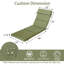 Ensemble de coussins de chaise longue d'extérieur / d'intérieur 25 po x 77 po x 2,75 po (1 paquet)-1760283475-1751676631
