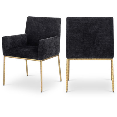 Reeves Chenille Fabric Dining Chair