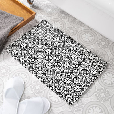 Tile - Quick Dry Rectangle Bath Mat