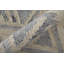 Tapis ivoire en laine et coton tissé à la main Adhil-498537474