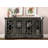 Ira Wood Four Door Credenza-22619534