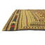 Tapis de zone en laine beige/brun 3 pi 10 po x 5 pi 10 po one-of-kind à la main noué la Warminster