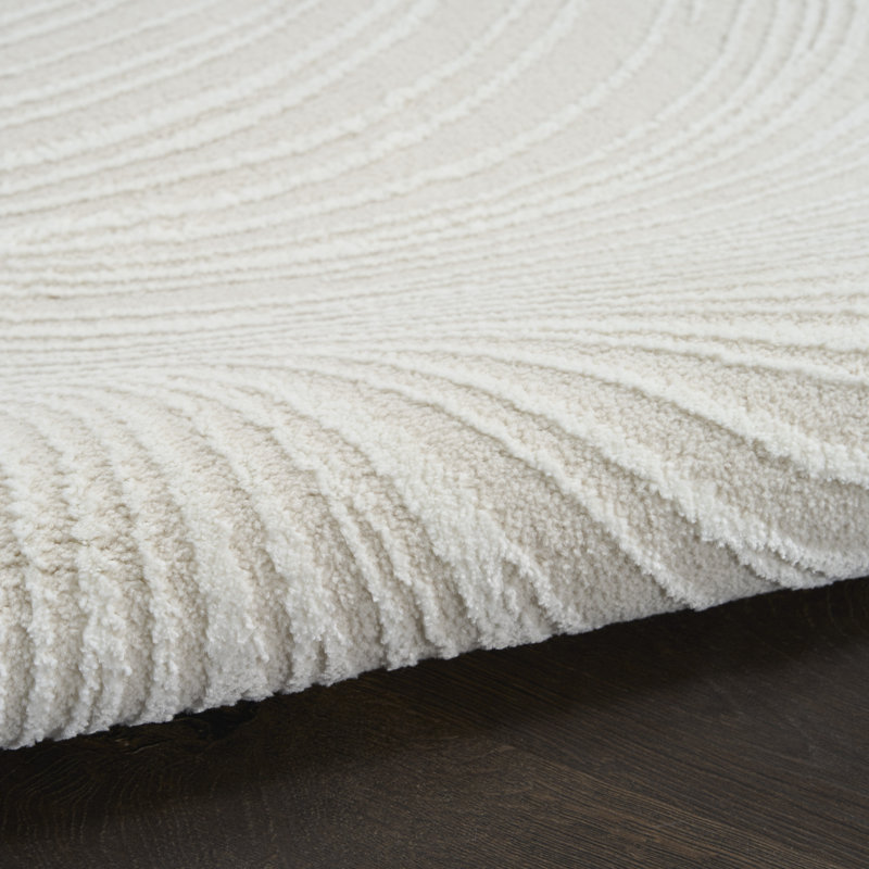 DKNY Central Park West Modern Indoor Rug, Rectangle 7'10" x 9'10", Ivory/Cream