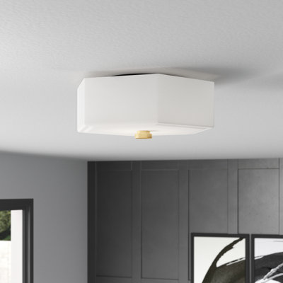 Lizzie 2 Light Flush Mount