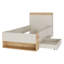 Tamarian European Single (90 x 200 cm) Drawers Bed Frame