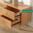 Log style rattan woven modern simple TV cabinet-107102175