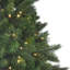 Arbre de Noël artificiel pin moyen 7,5 pi avec lumières DEL blanc chaud 7,5 pi