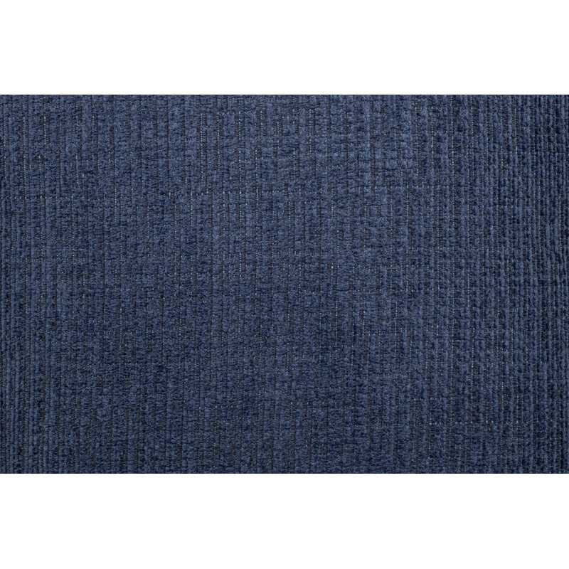 Baiona Dark Blue Chenille Sectional Sofa Set With Dual Chaises And Usb Port, Blue Chenille