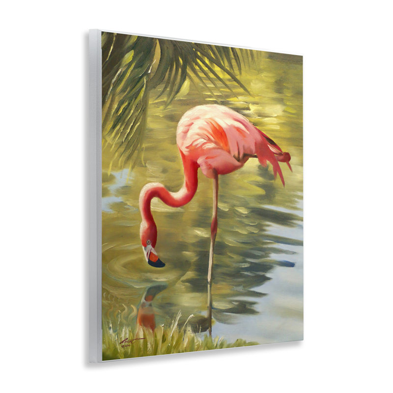 «Flamingo Shallow Pond», art mural par D. Rust