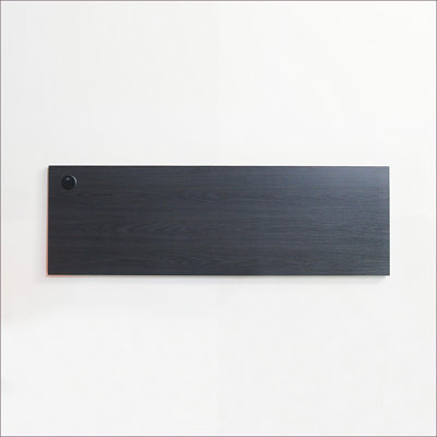 Work Top, Modern 63 in W x 1 in H x 20 in D with Soft-Closing Storage | Metallic Gray | Wood