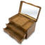 Wood Jewelery Box + Drawers