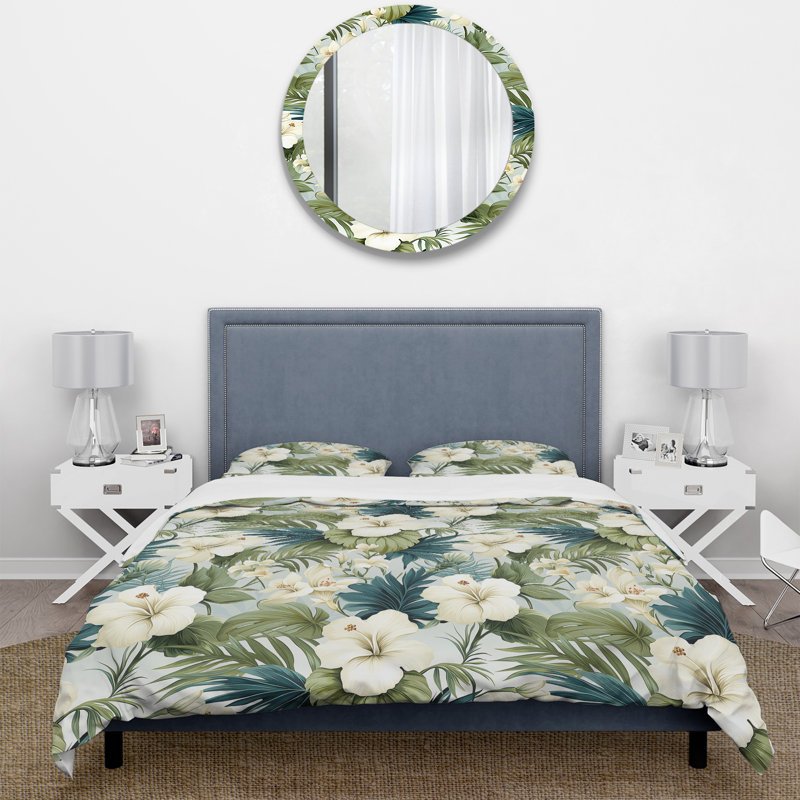 Literie Neutral Oasis Iii, Housse de couette simple + 1 taie décorative stan