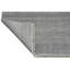 High-Quality Hand-Knotted Silver And Black Area Rug