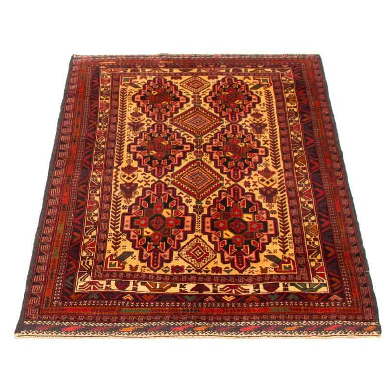 Teimani Beige Rug 4'2" x 6'5"