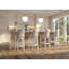 Tabouret de bar pivotant Ellis de 66 cm de hauteur avec dossier haut-358416808