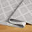 TOWN & COUNTRY EVERYDAY Rein Solid Diamond Everwash Non-Slip Backing Washable Area Rug Grey-91338293