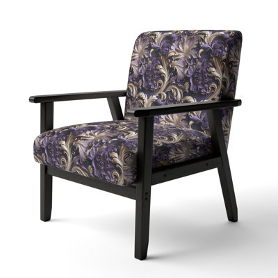 Fauteuil d'appoint rembourré Paisley